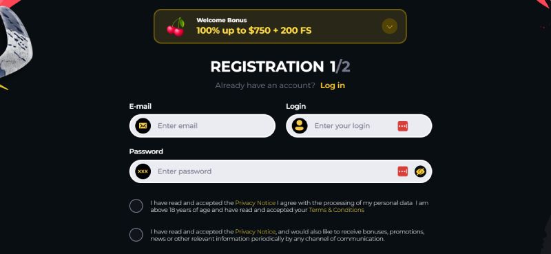Boomerang casino registration