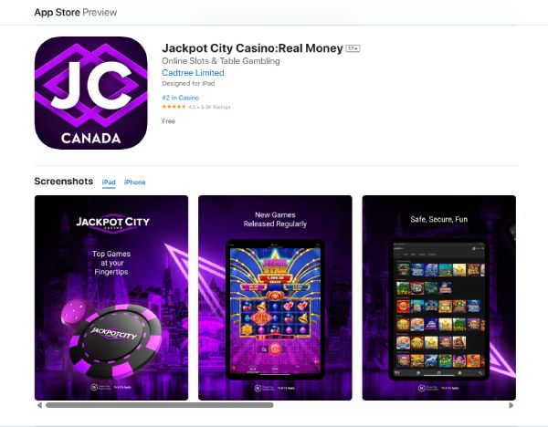 JackpotCity App