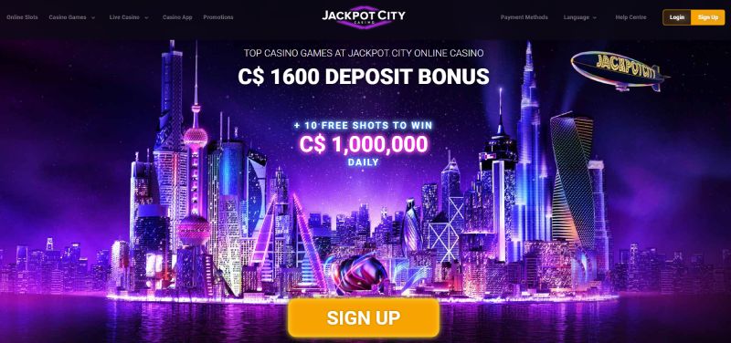 JackpotCity Deposit Bonus